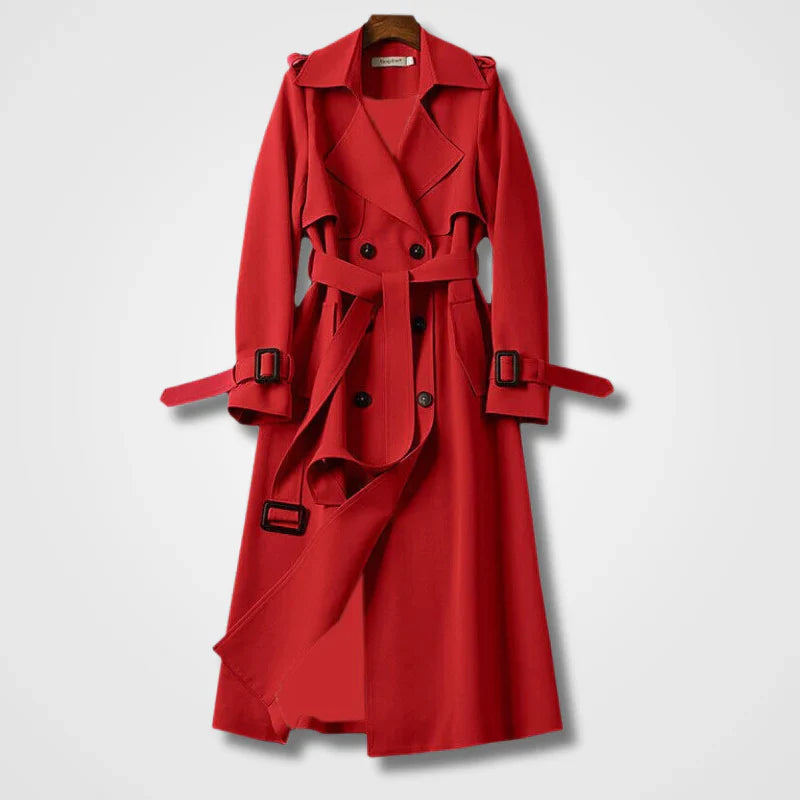 Maya | Women's Stylish Comfortable Trench Coat-Metro Lane Plaza