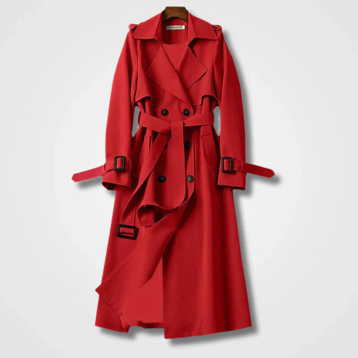 Maya | Women's Stylish Comfortable Trench Coat-Metro Lane Plaza