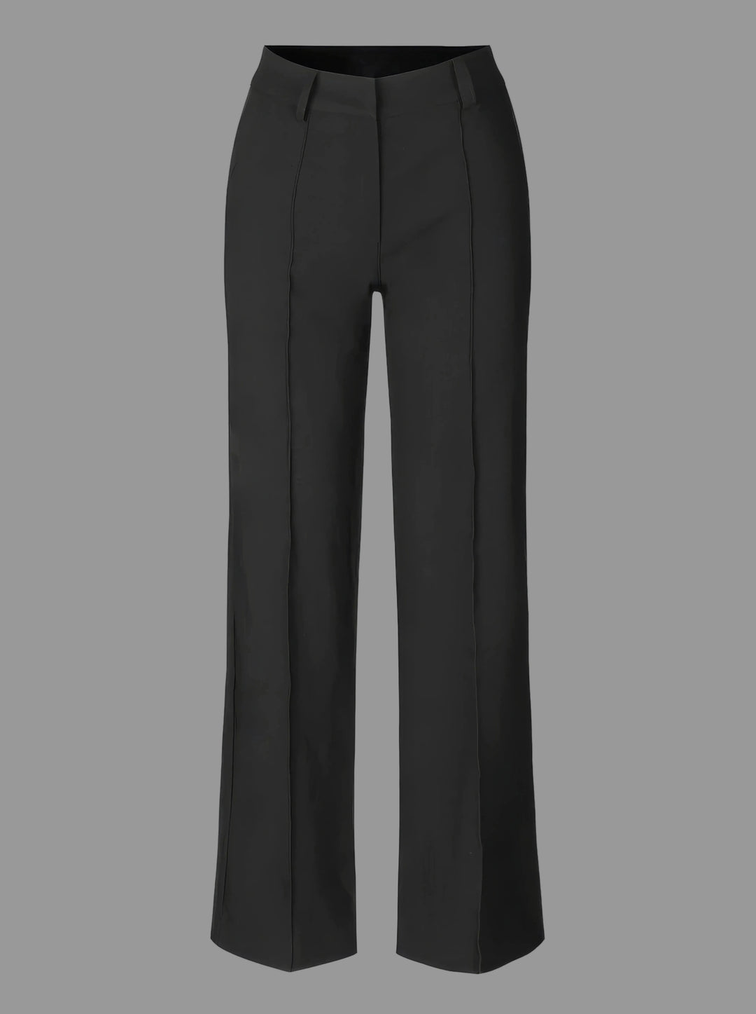 Women's Classic High Waist Wide Leg Trousers with Tailored Fit