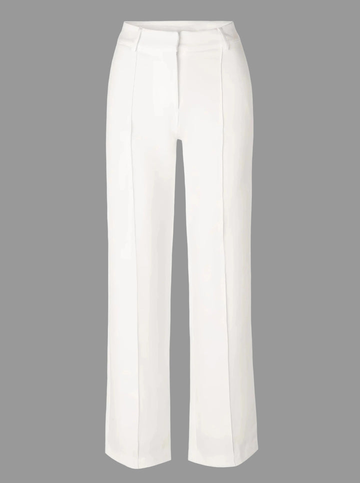 Women's Classic High Waist Wide Leg Trousers with Tailored Fit
