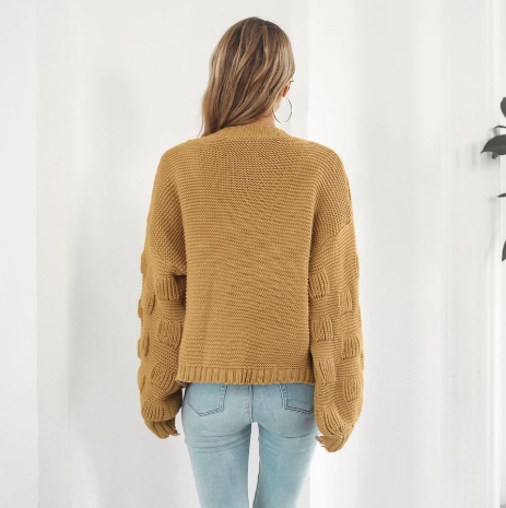 Aurelia | Women's Elegant Versatile Long Sleeve Cardigan-Metro Lane Plaza
