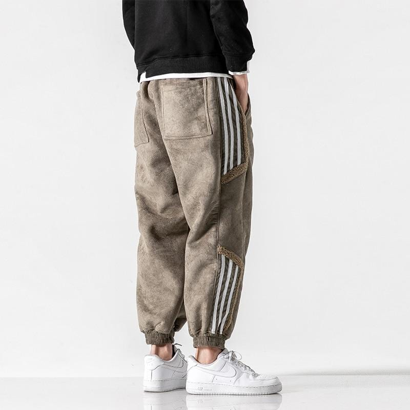 Men's Warm Jogging Pants with Sherpa Lining – Urban Style-Metro Lane Plaza