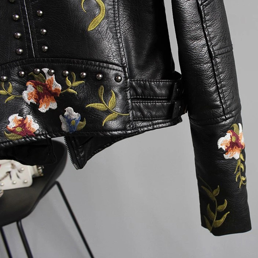 Women's Floral Print Stylish Summer Jacket-Metro Lane Plaza
