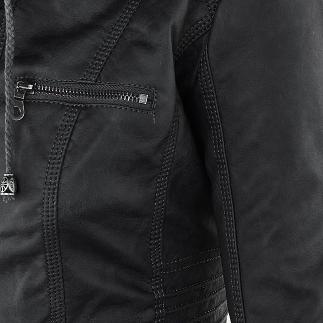 Stylische ultimative Damenlederjacke