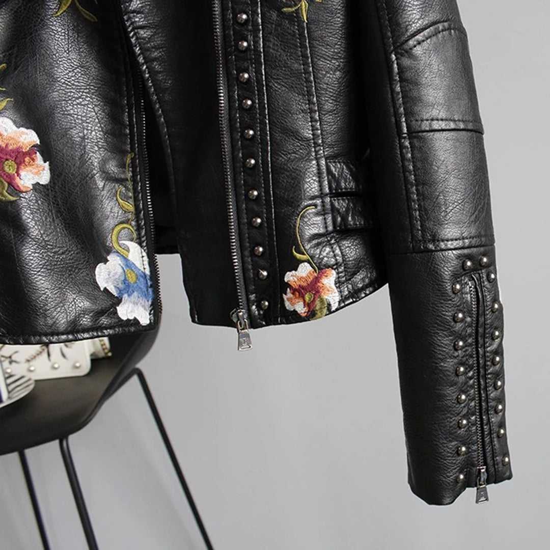 Women's Floral Print Stylish Summer Jacket-Metro Lane Plaza