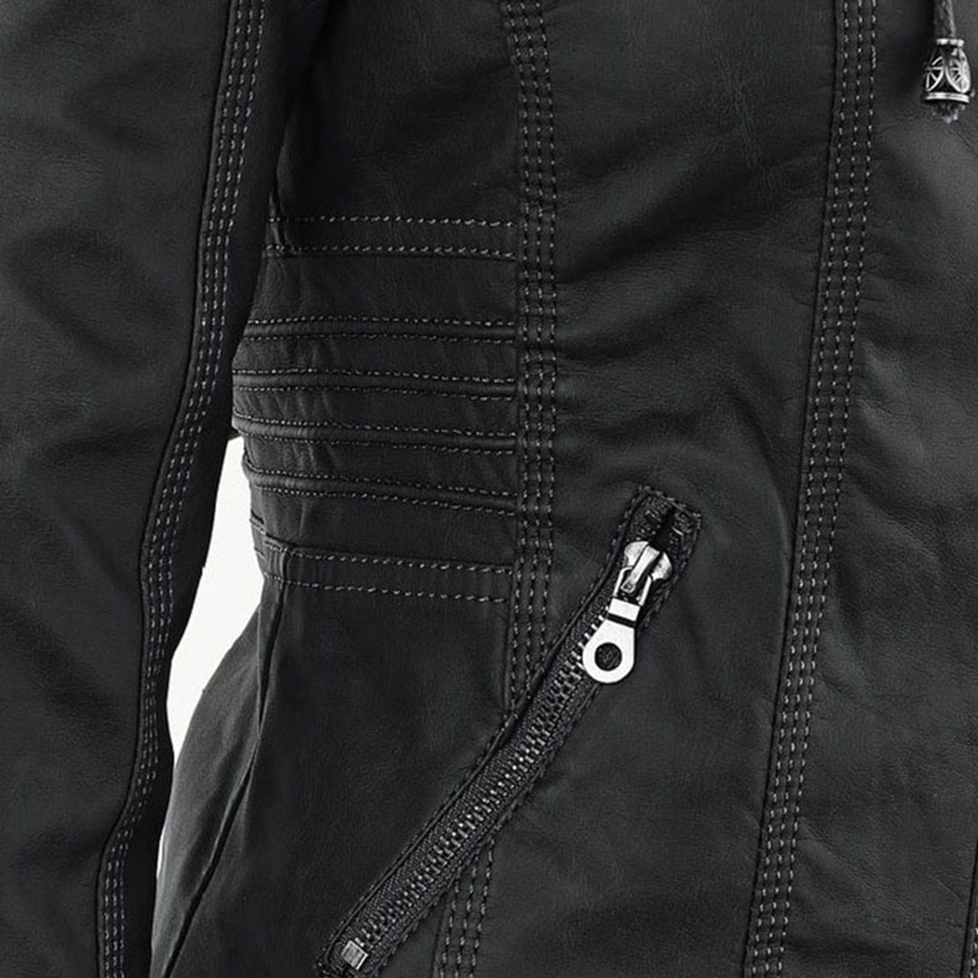 Stylische ultimative Damenlederjacke