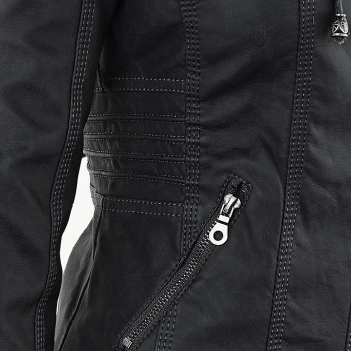 Stylische ultimative Damenlederjacke