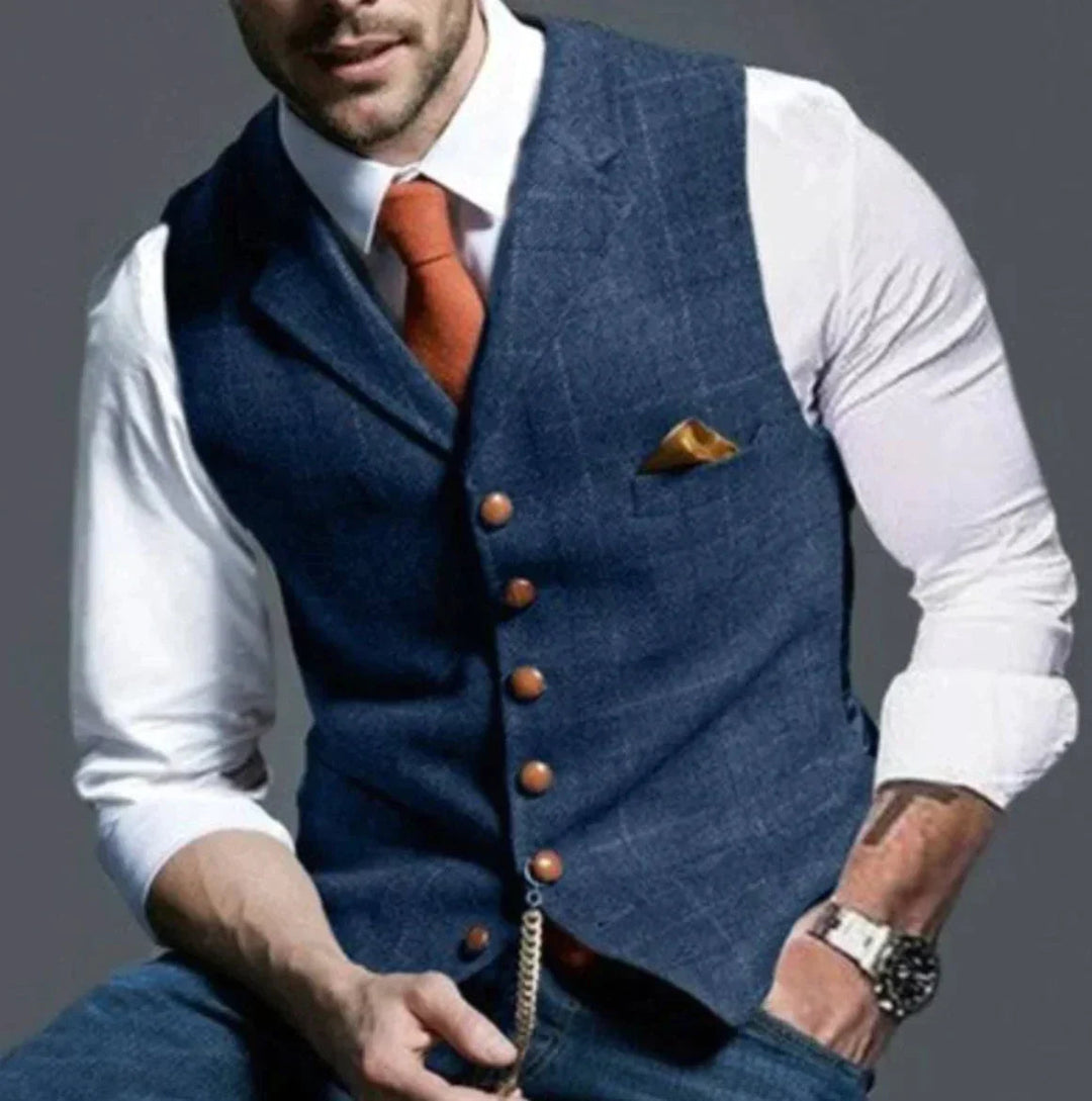 Harrison | Stylish & Versatile Men's Vest-Metro Lane Plaza