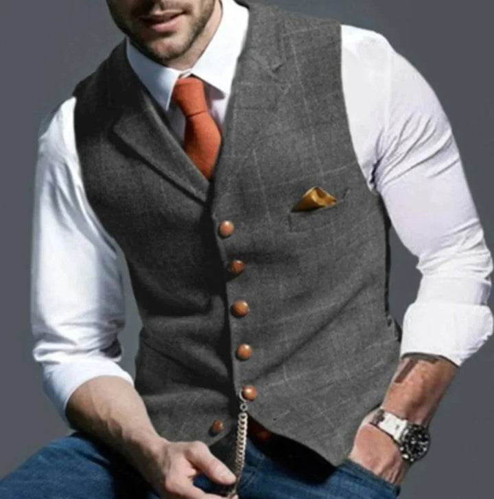 Harrison | Stylish & Versatile Men's Vest-Metro Lane Plaza