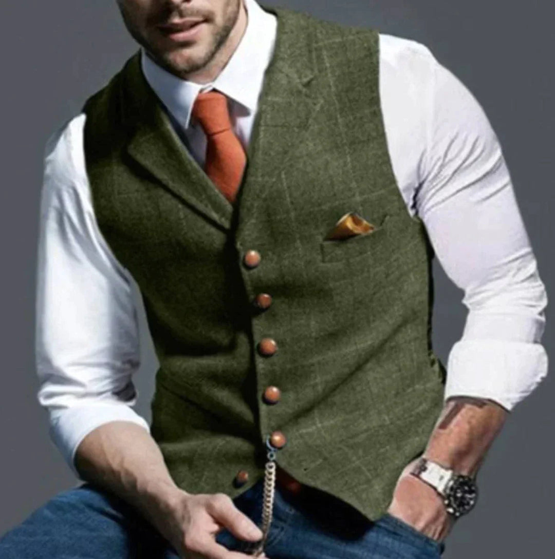 Harrison | Stylish & Versatile Men's Vest-Metro Lane Plaza