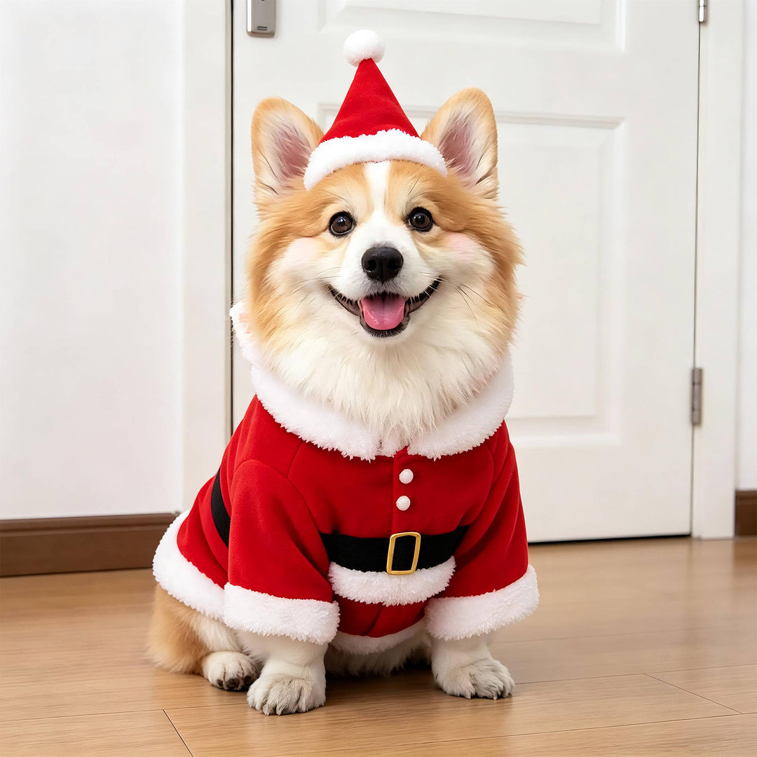 Fato assustador de cão para mulheres, com braços acolchoados, para diversão no Halloween