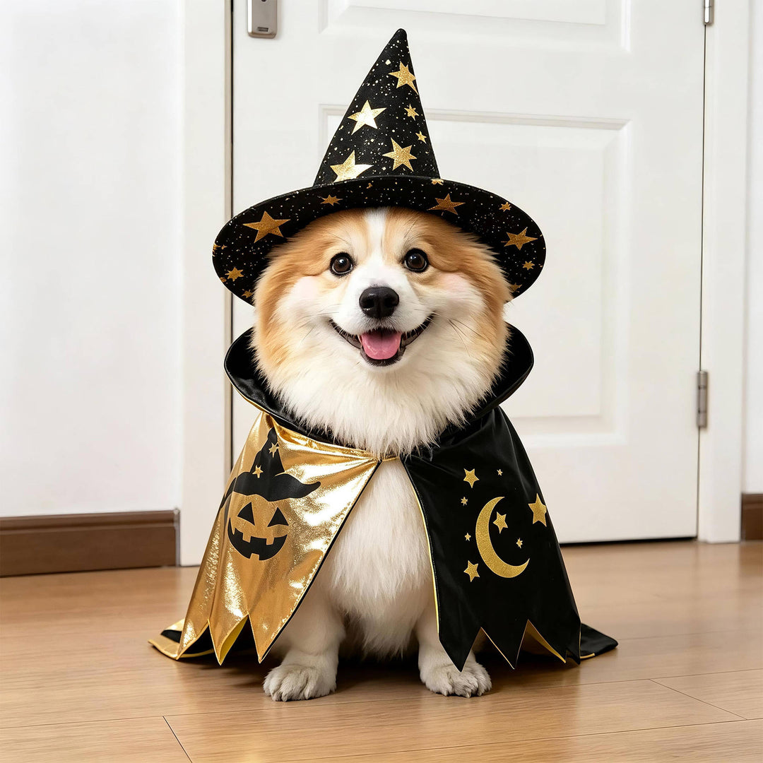 Fato assustador de cão para mulheres, com braços acolchoados, para diversão no Halloween