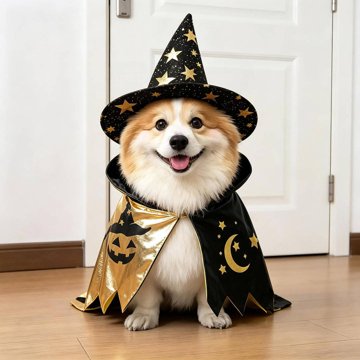 Fato assustador de cão para mulheres, com braços acolchoados, para diversão no Halloween