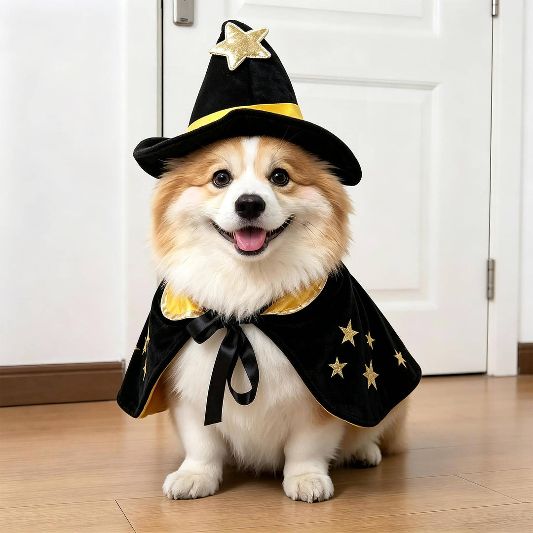 Fato assustador de cão para mulheres, com braços acolchoados, para diversão no Halloween