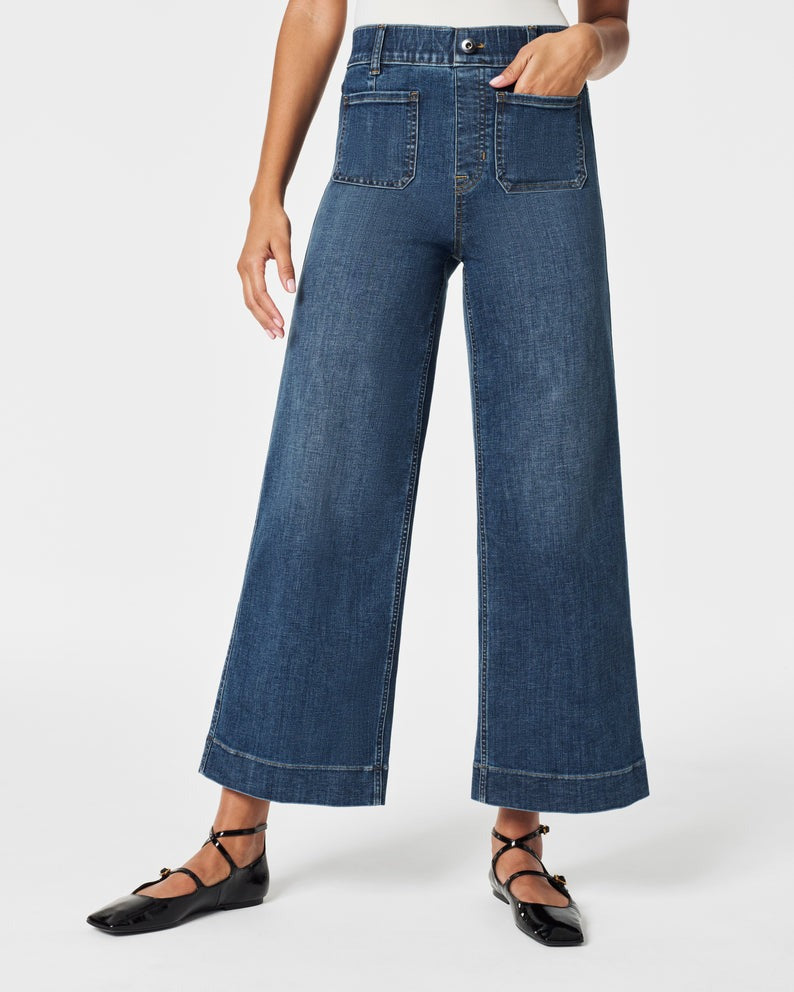 Estelle | Women's High Waist Stretchy Jeans-Metro Lane Plaza