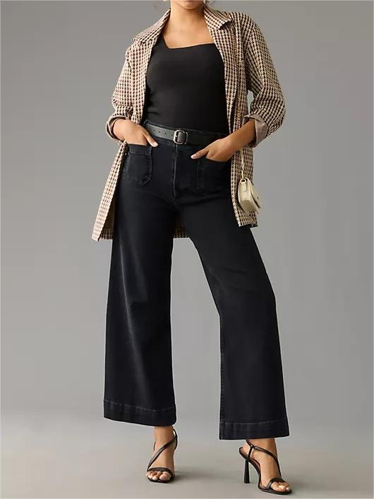Estelle | Women's High Waist Stretchy Jeans-Metro Lane Plaza