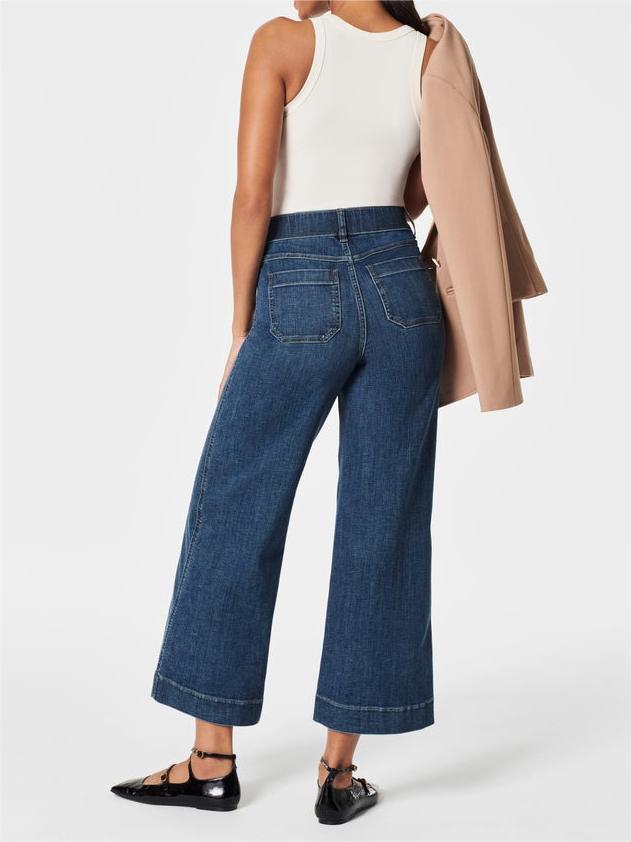 Estelle | Women's High Waist Stretchy Jeans-Metro Lane Plaza
