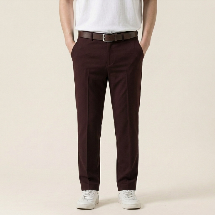 Lorenzo | Men's Stylish Comfortable Stretch Pants-Metro Lane Plaza