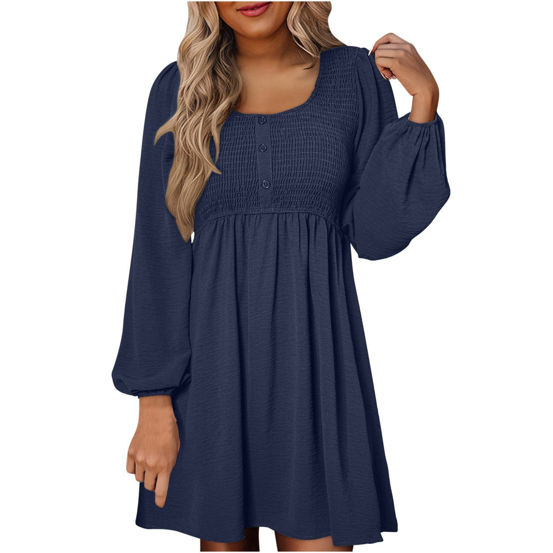 Daisy | Women's Smocked Empire-Waist Mini Dress