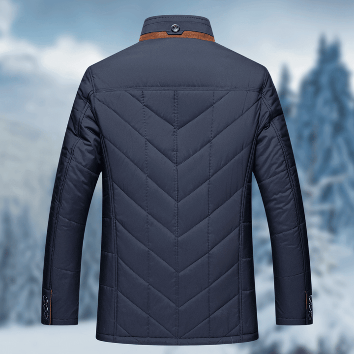 Men's Diamond Quilted Puffer Jacket