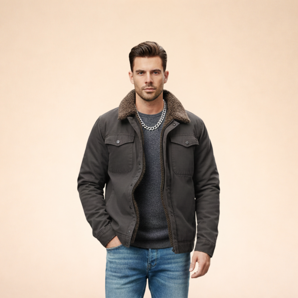 Thomas | Men's Timeless Warm Padded Jacket-Metro Lane Plaza