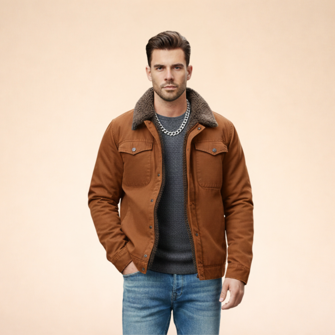 Thomas | Men's Timeless Warm Padded Jacket-Metro Lane Plaza