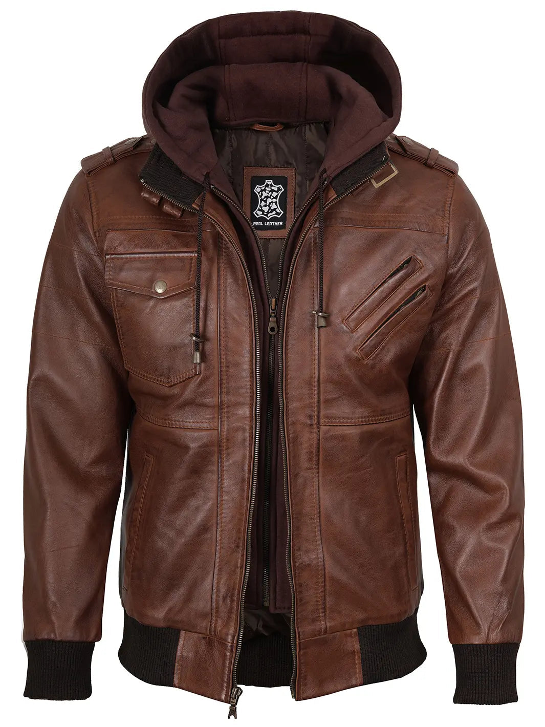 William | Luxury Genuine Lambskin Men's Jacket-Metro Lane Plaza