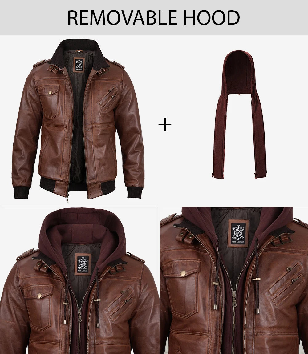 William | Luxury Genuine Lambskin Men's Jacket-Metro Lane Plaza