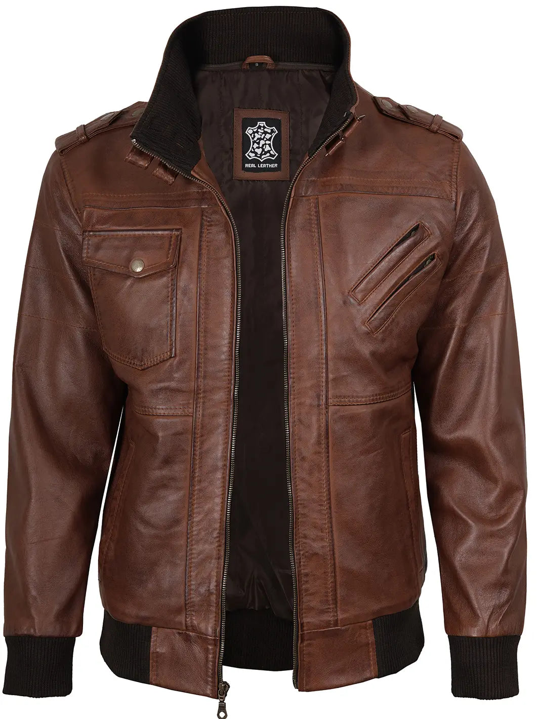 William | Luxury Genuine Lambskin Men's Jacket-Metro Lane Plaza
