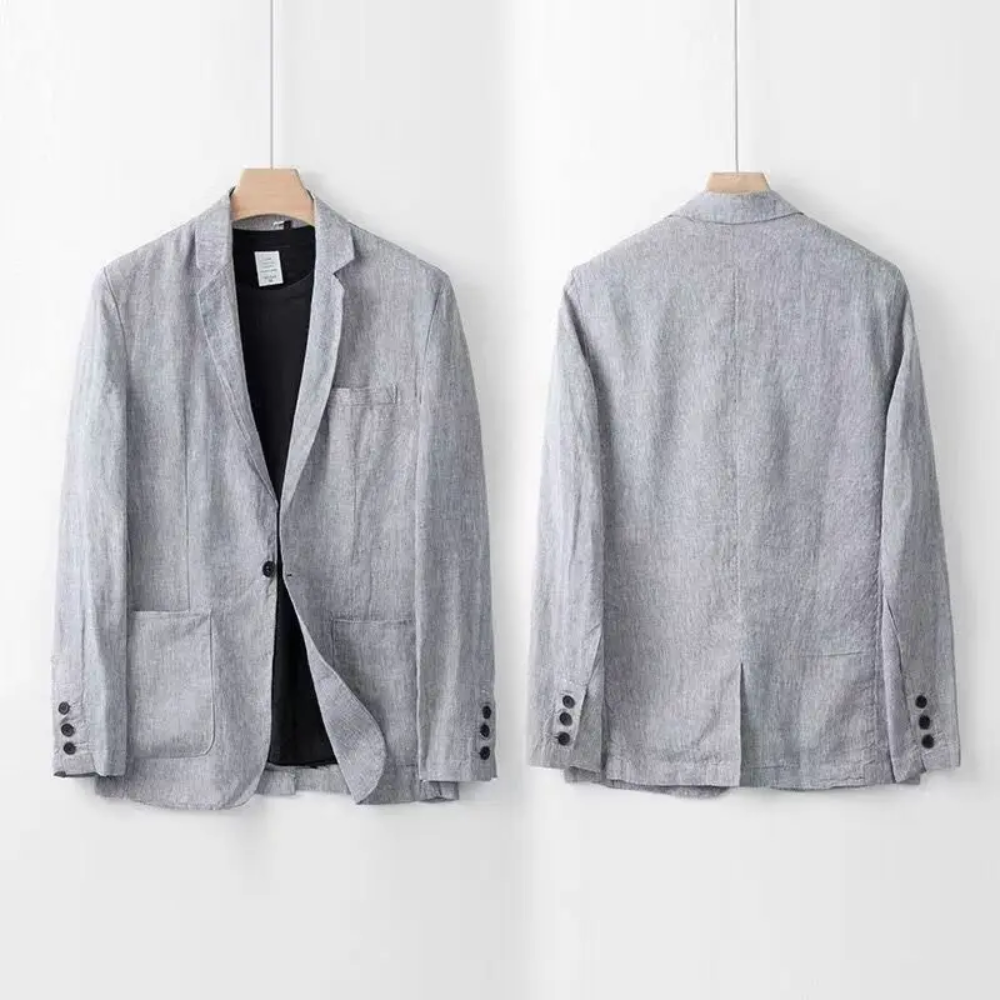 Edward | Tailored Men's Blazer Set for Casual Style-Metro Lane Plaza