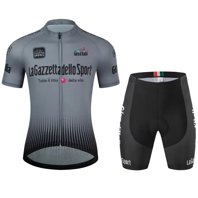 Randall | Men's Pro Performance Cycling Jersey and Shorts Set-Metro Lane Plaza
