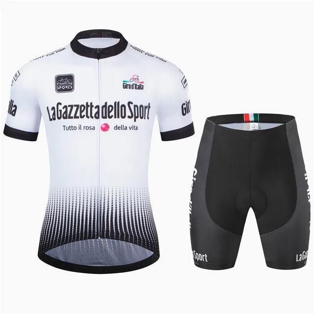 Randall | Men's Pro Performance Cycling Jersey and Shorts Set-Metro Lane Plaza