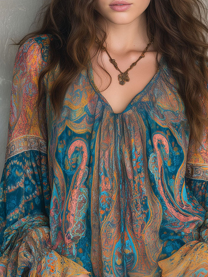 Eliana | Women's Elegant Ruffled Cuff Blouse-Metro Lane Plaza