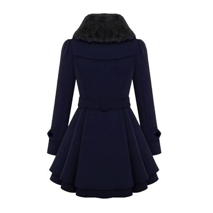 Women's Stylish Long Winter Coat - Warm and Cozy-Metro Lane Plaza