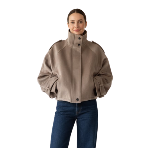 Sophie | Women's Elegant and Cozy Wool Jacket-Metro Lane Plaza