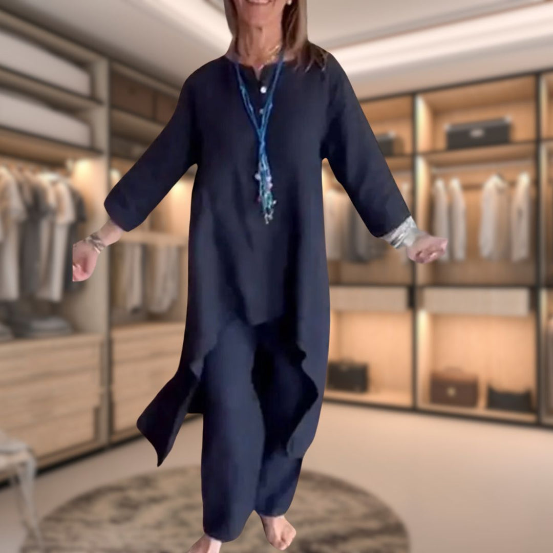 Amara | Women's Comfortable Two-Piece Outfit-Metro Lane Plaza