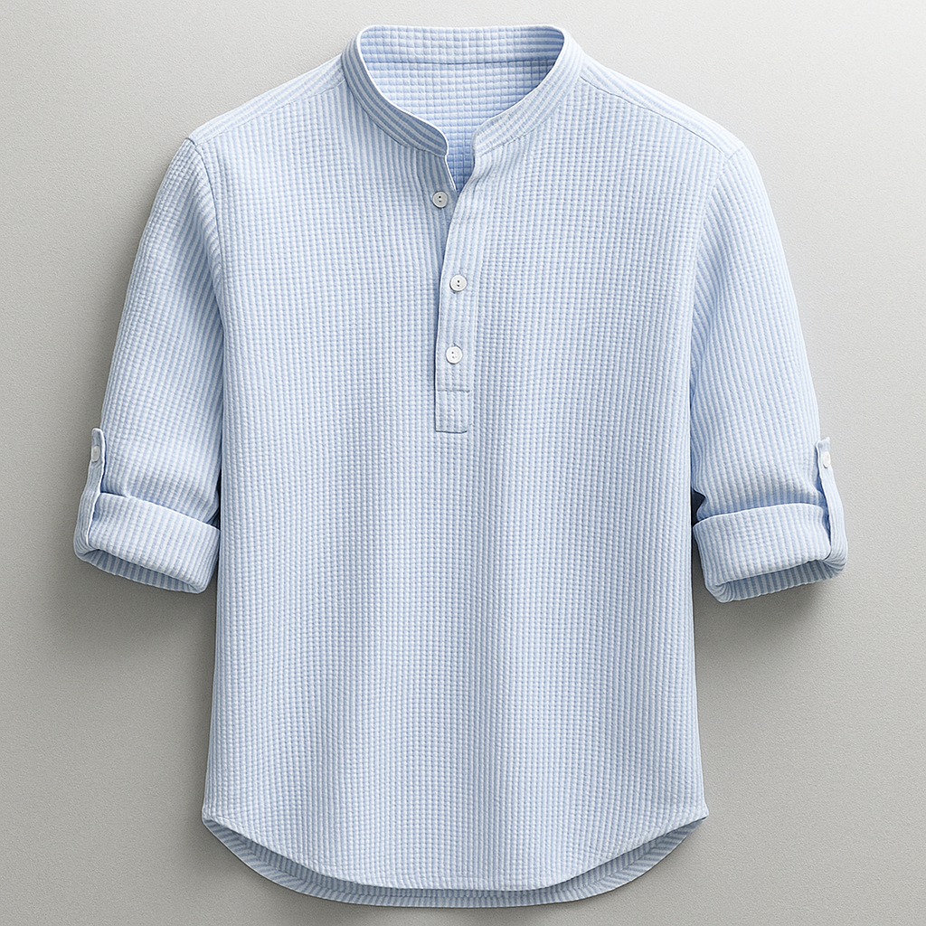 Valen | Men's Classic Cotton Tailored Shirt-Metro Lane Plaza