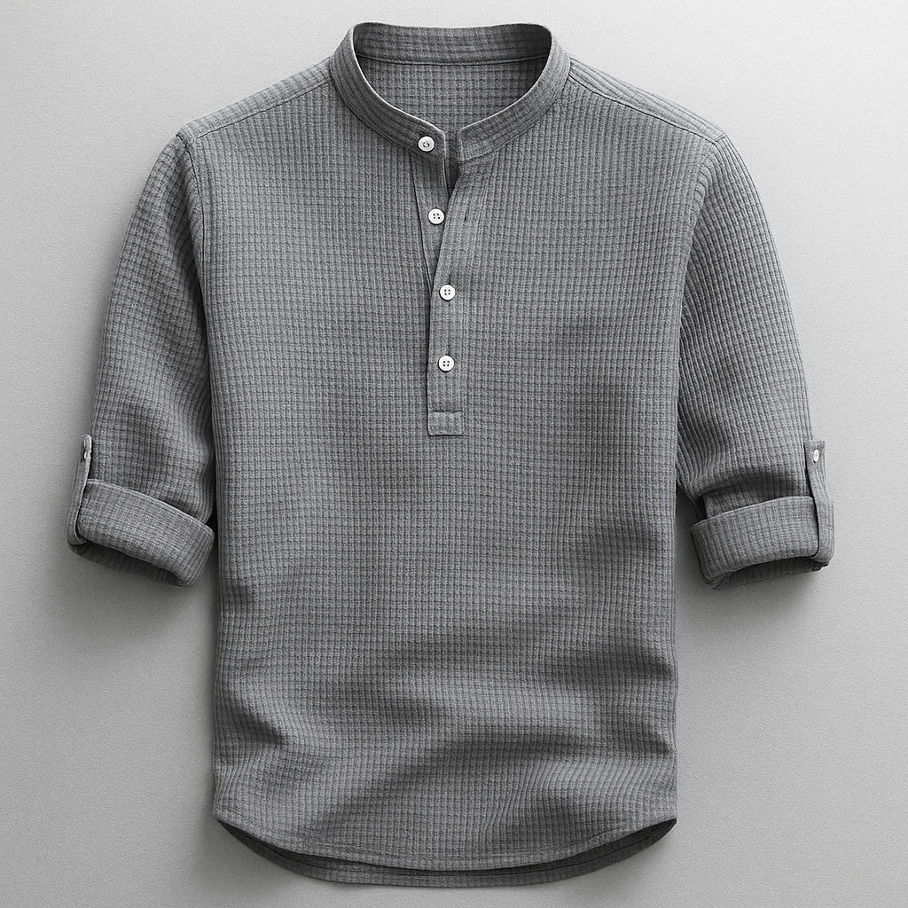 Valen | Men's Classic Cotton Tailored Shirt-Metro Lane Plaza