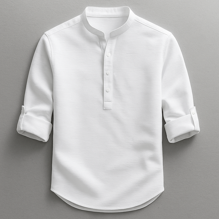 Valen | Men's Classic Cotton Tailored Shirt-Metro Lane Plaza