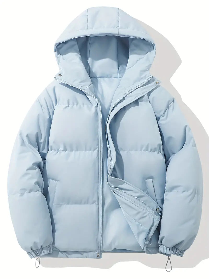 Men's Classic Design Warm Hooded Jacket