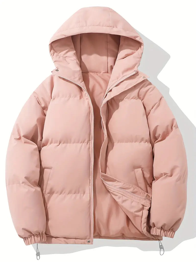Men's Classic Design Warm Hooded Jacket
