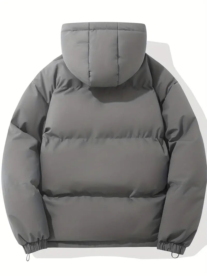 Men's Classic Design Warm Hooded Jacket