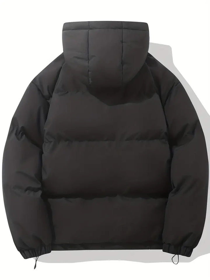 Men's Classic Design Warm Hooded Jacket