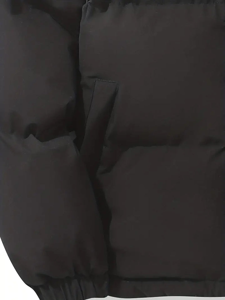 Men's Classic Design Warm Hooded Jacket