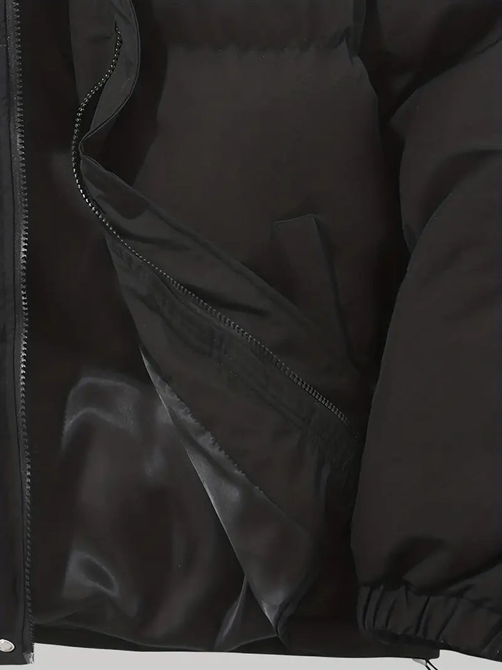 Men's Classic Design Warm Hooded Jacket