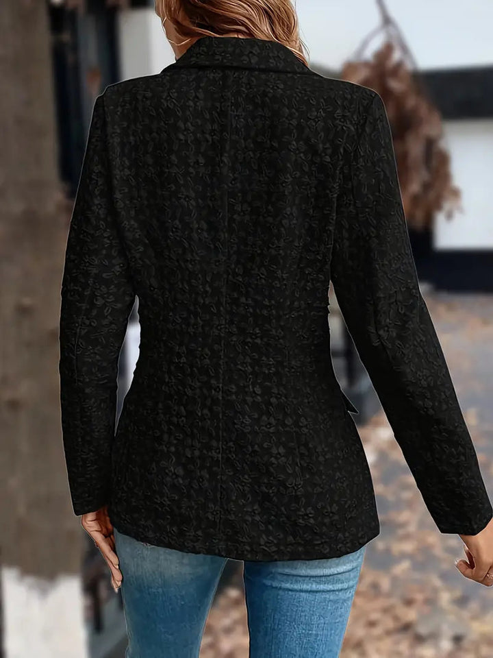 Isla | Women's Timeless Double-Breasted Blazer-Metro Lane Plaza