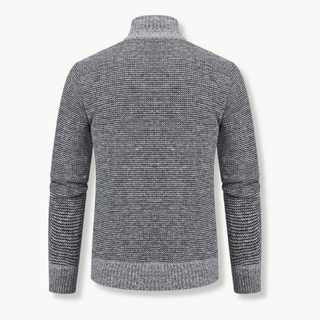 Gesteppte Pulloverjacke für Herren