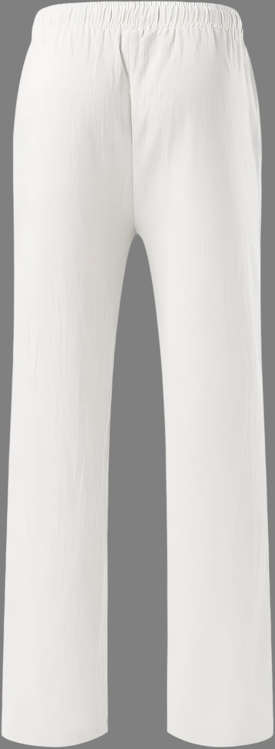 Ethan | Men's Lightweight Comfortable Summer Trousers-Metro Lane Plaza