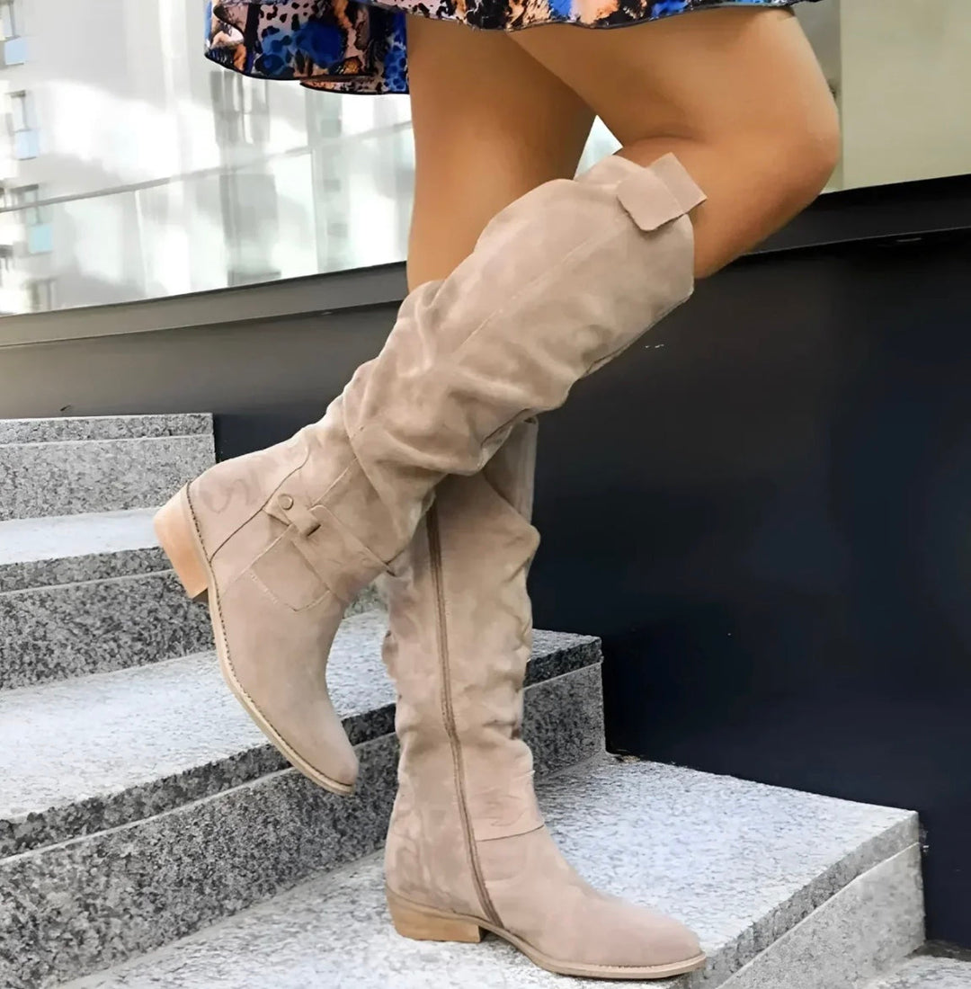 Women's Elegant Comfortable Boots-Metro Lane Plaza