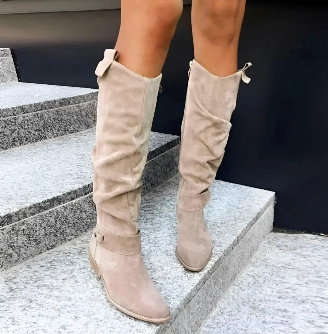 Women's Elegant Comfortable Boots-Metro Lane Plaza